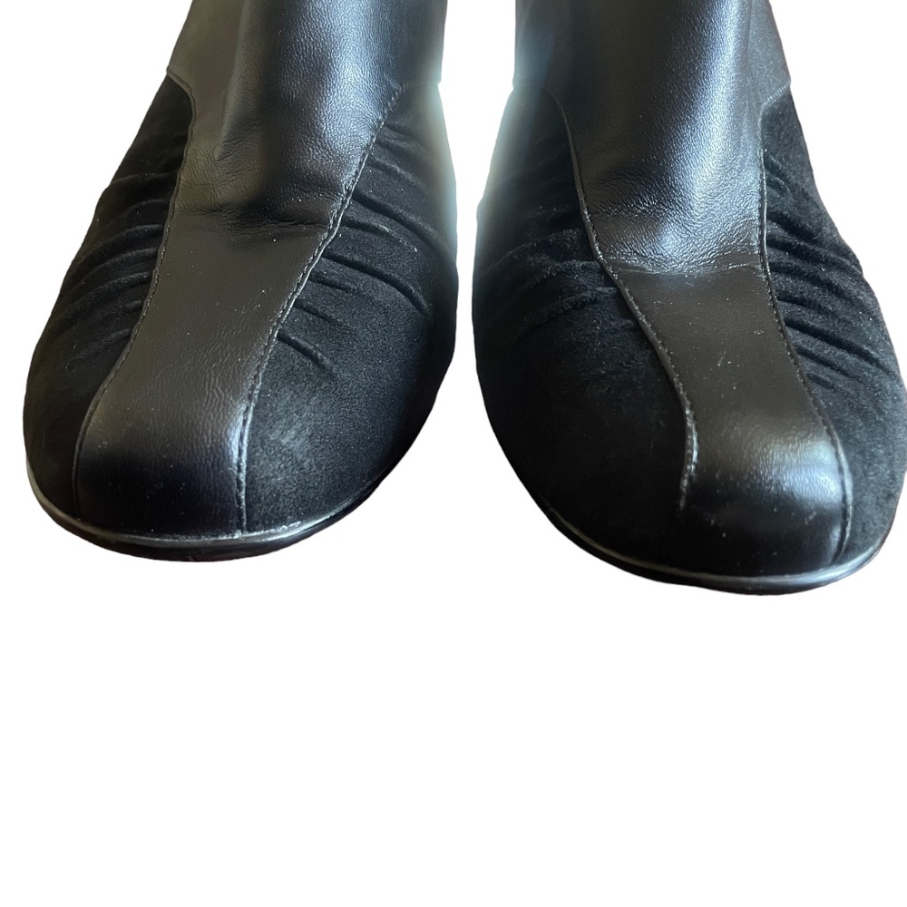 Sofft 9 1/2 Heeled Mules Leather Upper and Sock‎ - Picture 2 of 8